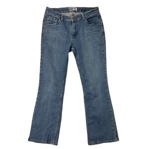 Signature by Levi Strauss Jeans Womens Low Rise Bootcut 10S Blue Denim Stretch